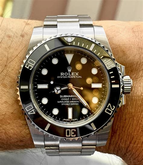 rolex submariner date or no date
